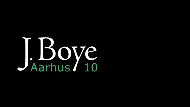 Aarhus 2010 – A Recap of the J.Boye Conference